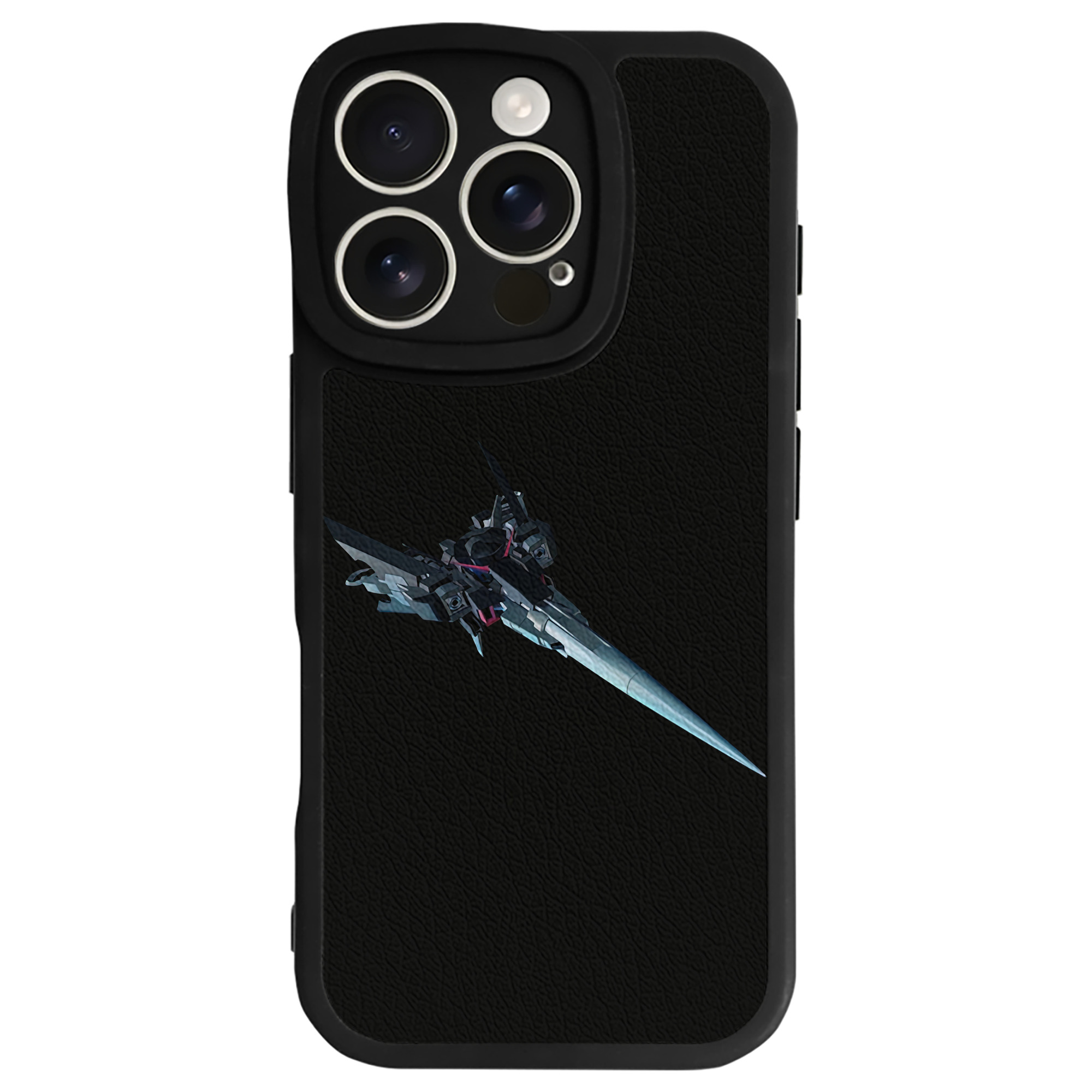 （画像用） 機動戦士ガンダム Mobile Suit Gundam 【iPhone 16シリーズ対応】シリコンスマホケース（レザー調） 材質：シリコン